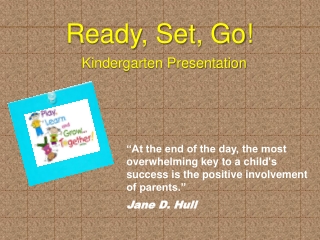 Ready, Set, Go!