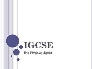 IGCSE