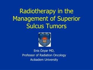 Radiotherapy in the Management of Superior Sulcus Tumors