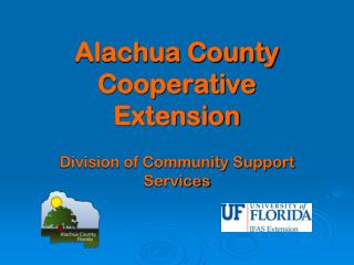 Alachua County Cooperative Extension