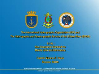 PPT - The International Hydrographic Organization (IHO) And PowerPoint ...