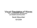 Visual Simulation of Waves