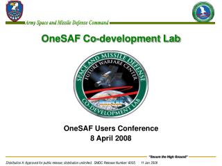 OneSAF Co-development Lab