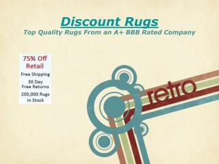 Discount Rugs - The Best Rug Deals Online