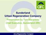 Sunderland Urban Regeneration Company