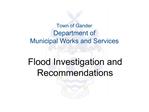Town of Gander Department of Municipal Works and Services
