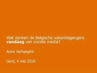 Gent, 4 mei 2010