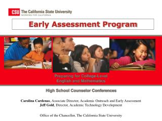 Early Assessment Program