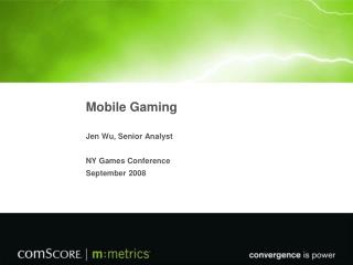 Mobile Gaming