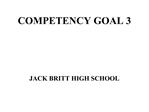 COMPETENCY GOAL 3