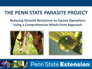 The Penn State Parasite Project