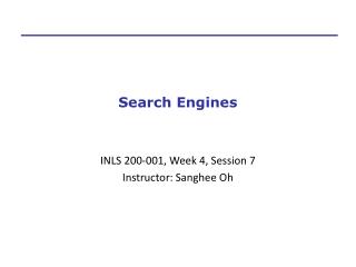 Search Engines