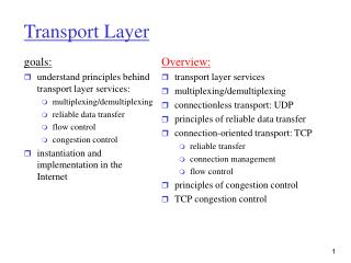 Transport Layer