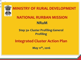 NATIONAL RURBAN MISSION NRuM