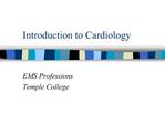 Introduction to Cardiology