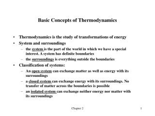 PPT - Basic Concepts Of Thermodynamics PowerPoint Presentation, Free ...