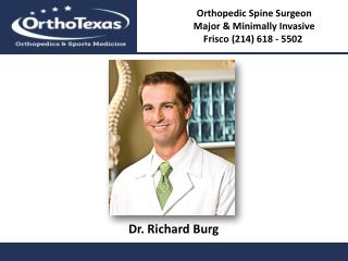 Orthopedic Surgeon In Frisco