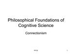 Philosophical Foundations of Cognitive Science