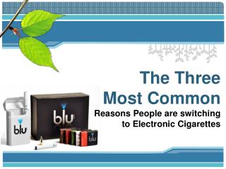 3 Reasons to Use a Blu Cigs Coupon
