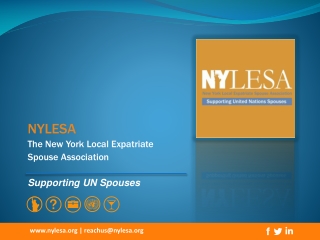 NYLESA The New York Local Expatriate Spouse Association Supporting UN Spouses