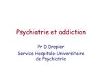 Psychiatrie et addiction