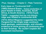 Phys. Geology Chapter 2 - Plate Tectonics