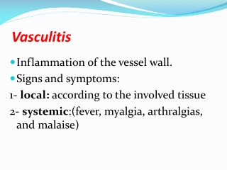 Vasculitis