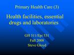 Primary Health Care 3