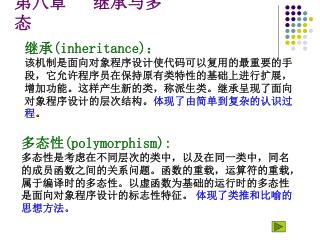 第八章 继承与多态