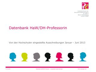 Datenbank HaW/DH-Professorin