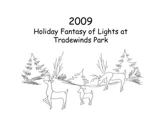 2009 Holiday Fantasy of Lights at Tradewinds Park