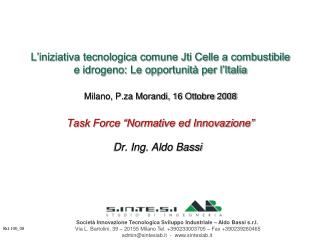 Dr. Ing. Aldo Bassi