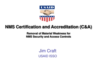 Jim Craft USAID ISSO