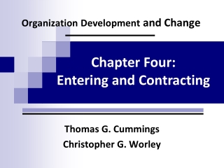 Organization Development and Change