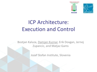 ICP Architecture: Execution and Control