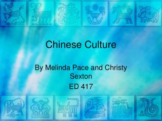 Chinese Culture