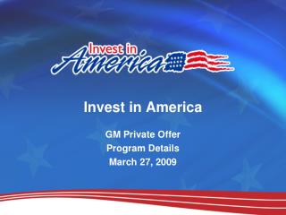 Invest in America