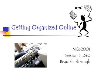 Getting Organized Online