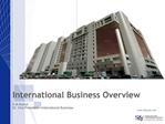 International Business Overview V.M.Kumar Sr. Vice President International Business sifycorp