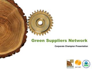 Green Suppliers Network