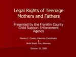 Legal Rights of Teenage Mothers and Fathers
