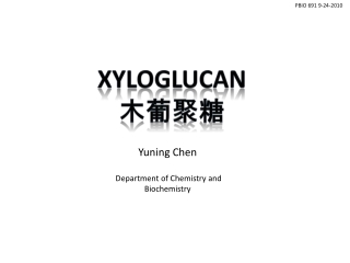 XYLOGLUCAN 木葡聚糖
