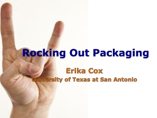 Rocking Out Packaging