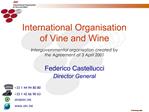 International Organisation of Vine and Wine
