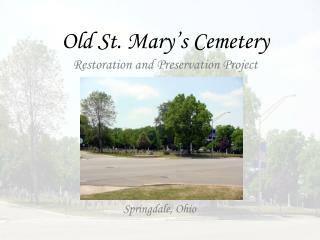 Old St. Mary’s Cemetery