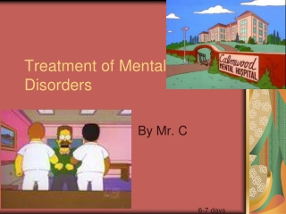 Treatment of Mental Disorders