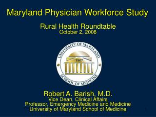 Rural Health Roundtable October 2, 2008