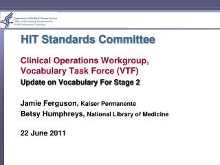 HIT Standards Committee