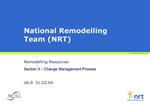 National Remodelling Team NRT