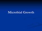 Microbial Growth